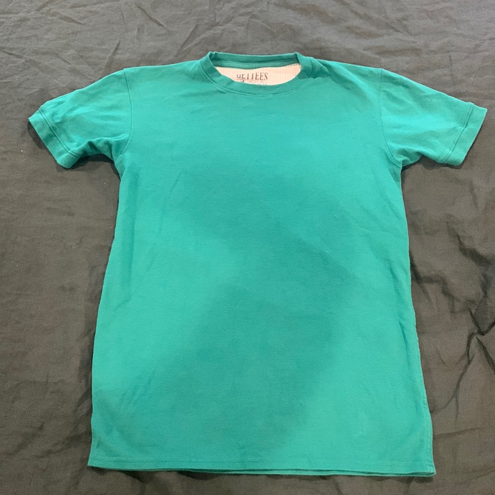 Gettees model tee heavyweight crew